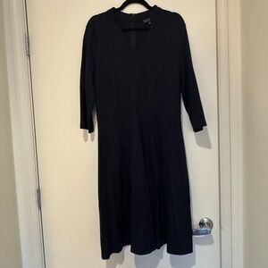 Eloquii Navy 9 to 5 Stretch Work Dress